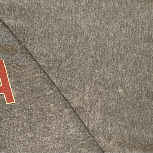 Wet Seal USA Gray Cropped Zip Hoodie - Picture 3 of 3